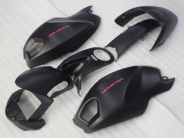 Nero Rosso Monster Kits Carenatura Iniezione Ducati Monster 696 2008-2012 Nero Rosso Monster Kits Carenatura Iniezione Ducati Monster 696 2008-2012