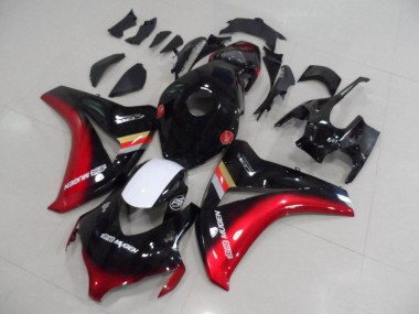 Nero Rosso Mugen ABS Plastica & Carenatura Honda CBR 1000 RR 2008-2011