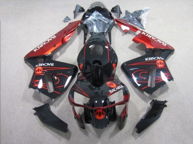 Nero Rosso RACARDI Carene Honda CBR 600 RR 2003-2004