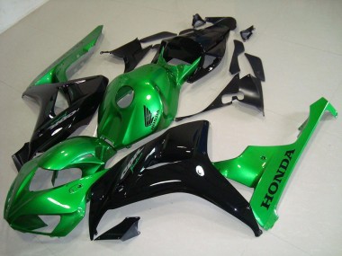 Nero Verde ABS Kits Carena Honda CBR 1000 RR 2006-2007