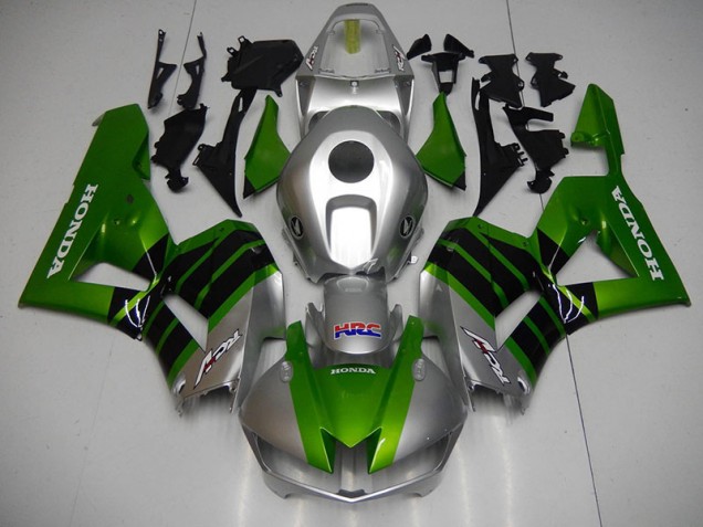 Nero Verde Argento HRC Carene Honda CBR 1000 RR 2012-2016 Nero Verde Argento HRC Carene Honda CBR 1000 RR 2012-2016