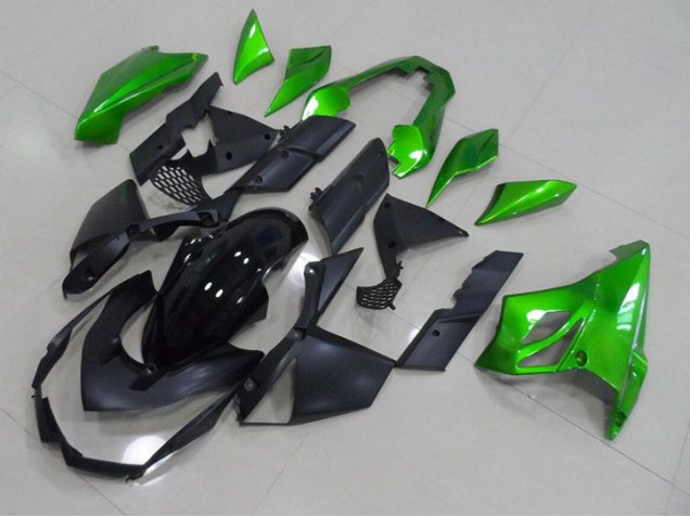 Nero Verde Carene Kawasaki Z1000 2007-2009 Nero Verde Carene Kawasaki Z1000 2007-2009