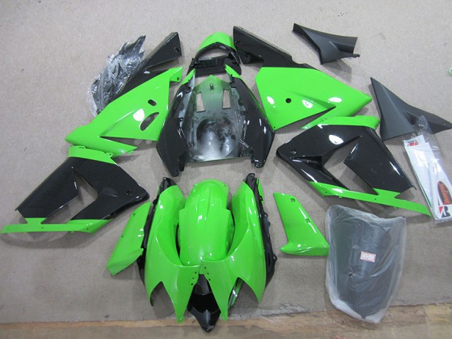 Nero Verde Carene Kawasaki ZX10R 2003-2005 Nero Verde Carene Kawasaki ZX10R 2003-2005