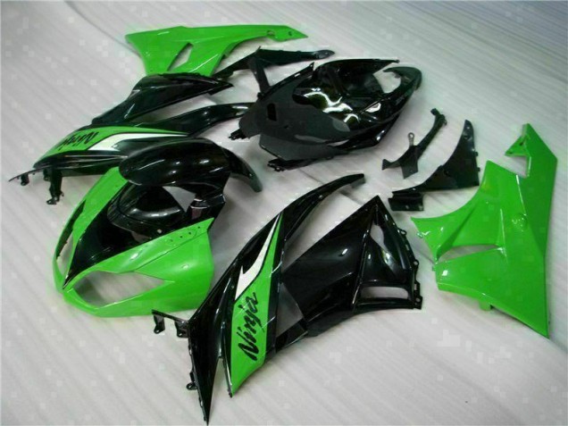 Nero Verde Carene & Plastica Kawasaki ZX6R 2009-2012 Nero Verde Carene & Plastica Kawasaki ZX6R 2009-2012