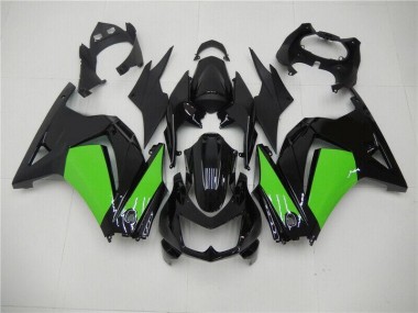 Nero Verde Kit Carenatura Completa Kawasaki EX250 2008-2012