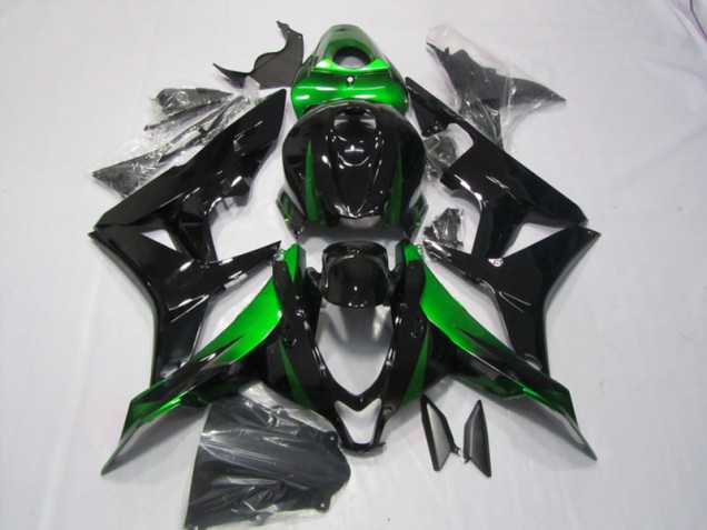 Nero Verde Kits Carenatura Completa Honda CBR 600 RR 2007-2008 Nero Verde Kits Carenatura Completa Honda CBR 600 RR 2007-2008