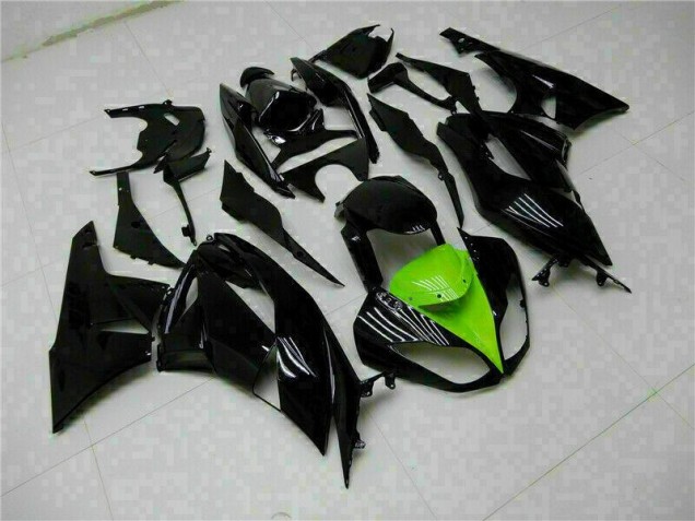 Nero Verde Kits Carene Kawasaki ZX6R 2009-2012 Nero Verde Kits Carene Kawasaki ZX6R 2009-2012