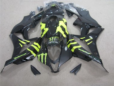 Nero Verde Monster Carene Honda CBR 600 RR 2007-2008
