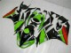 Nero Verde Rosso Carene Kawasaki ZX6R 2009-2012 Nero Verde Rosso Carene Kawasaki ZX6R 2009-2012