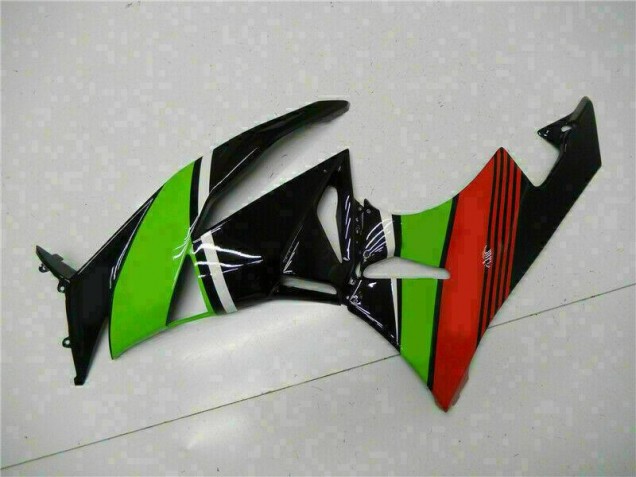 Nero Verde Rosso Carene Kawasaki ZX6R 2009-2012 Nero Verde Rosso Carene Kawasaki ZX6R 2009-2012