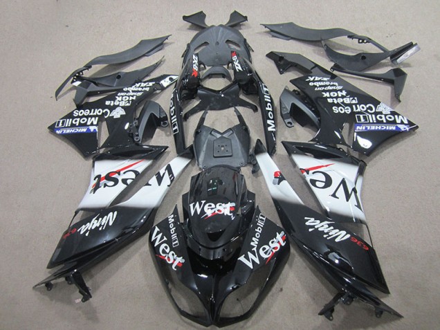 Nero West Carene Kawasaki ZX6R 2009-2012 Nero West Carene Kawasaki ZX6R 2009-2012