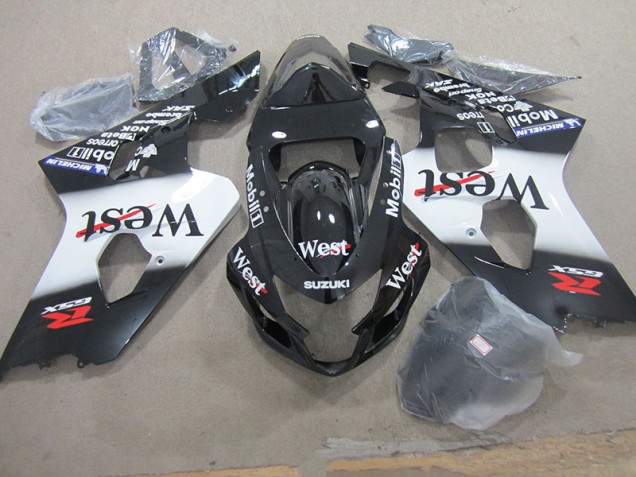 Nero West Mobil Carene Suzuki GSXR 750 K4 2004-2005 Nero West Mobil Carene Suzuki GSXR 750 K4 2004-2005