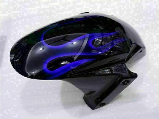 Nero con Blu Fiamma Carene Honda CBR 600 RR 2003-2004 Nero con Blu Fiamma Carene Honda CBR 600 RR 2003-2004