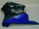 Nero con Blu Fiamma Carene Kawasaki ZX6R 2000-2002 Nero con Blu Fiamma Carene Kawasaki ZX6R 2000-2002