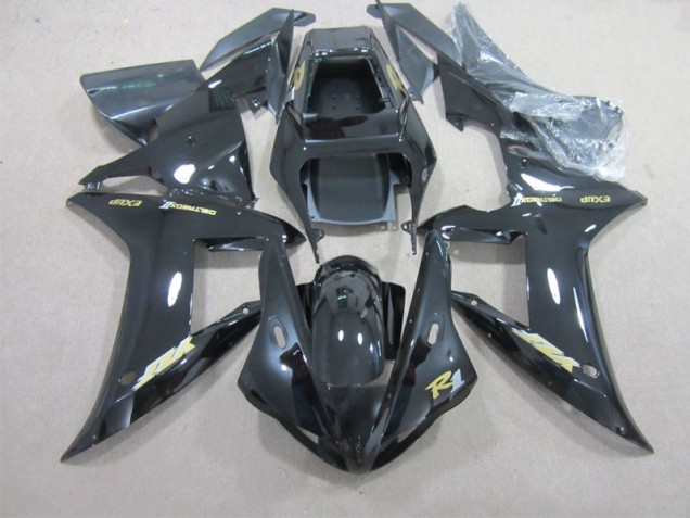 Nero con Oro Decal Carene Yamaha R1 2002-2003 Nero con Oro Decal Carene Yamaha R1 2002-2003
