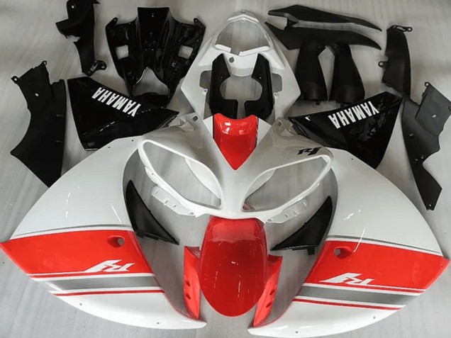 Racy Rosso Bianco Nero Carene Yamaha R1 2009-2011 Racy Rosso Bianco Nero Carene Yamaha R1 2009-2011