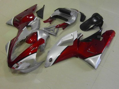 Rosso & Argento Carene Yamaha R1 2000-2001