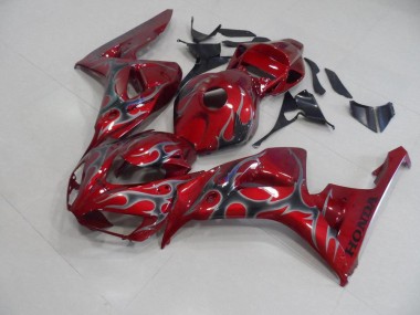 Rosso Argento Fiamma Carene Honda CBR 1000 RR 2006-2007