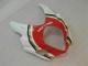 Rosso Bianco ABS Plastica & Carena Suzuki GSXR 1000 K7 2007-2008 Rosso Bianco ABS Plastica & Carena Suzuki GSXR 1000 K7 2007-2008