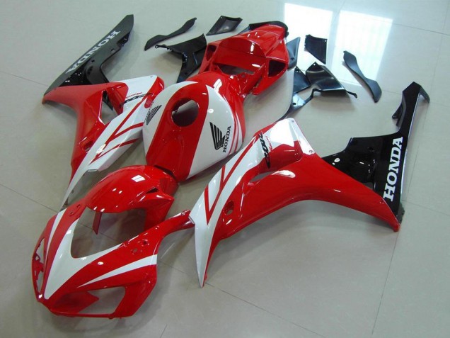 Rosso Bianco ABS Plastica & Carene Honda CBR 1000 RR 2006-2007