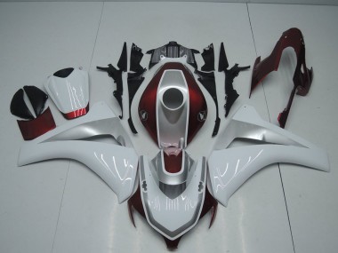 Rosso Bianco & Argento Carene Honda CBR 1000 RR 2008-2011