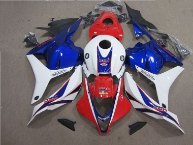 Rosso Bianco Blu HRC Kit Carenatura Completa Honda CBR 600 RR 2009-2012