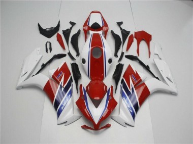 Rosso Bianco Blu Kits Carene Completa Honda CBR 1000 RR 2012-2016