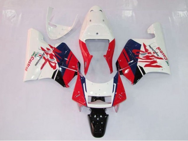 Rosso Bianco Carene Honda NSR 250 MC28 P4 1994-1996 Rosso Bianco Carene Honda NSR 250 MC28 P4 1994-1996