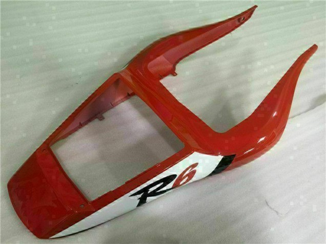 Rosso Bianco Carene Yamaha R6 1998-2002 Rosso Bianco Carene Yamaha R6 1998-2002