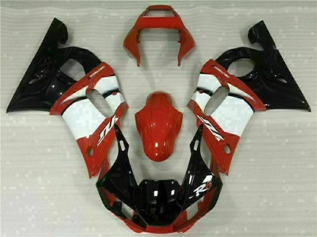 Rosso Bianco Carene Yamaha R6 1998-2002 Rosso Bianco Carene Yamaha R6 1998-2002