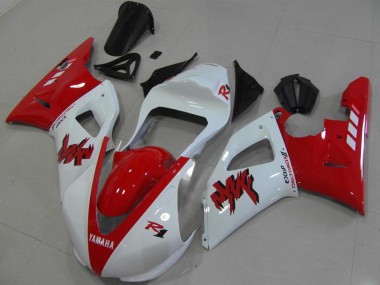 Rosso Bianco Corsa Carene Yamaha R1 2000-2001