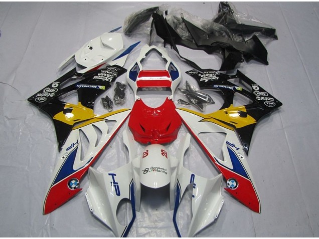 Rosso Bianco Giallo Carene BMW S1000RR 2009-2014 Rosso Bianco Giallo Carene BMW S1000RR 2009-2014