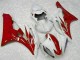 Rosso Bianco Kit Completo Carenatura ABS Yamaha R6 2006-2007 Rosso Bianco Kit Completo Carenatura ABS Yamaha R6 2006-2007