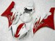 Rosso Bianco Kit Completo Carenatura ABS Yamaha R6 2006-2007 Rosso Bianco Kit Completo Carenatura ABS Yamaha R6 2006-2007