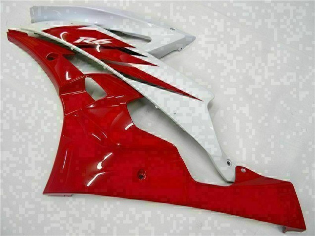 Rosso Bianco Kit Completo Carenatura ABS Yamaha R6 2006-2007 Rosso Bianco Kit Completo Carenatura ABS Yamaha R6 2006-2007