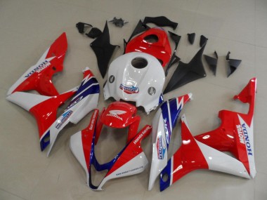 Rosso Bianco Kits Carenatura Completo ABS Honda CBR 600 RR 2007-2008