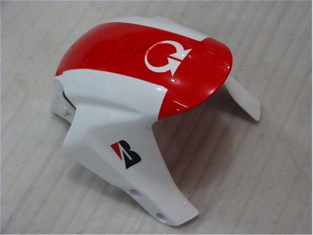 Rosso Bianco Kits Carene & Plastica Honda CBR 600 RR 2005-2006 Rosso Bianco Kits Carene & Plastica Honda CBR 600 RR 2005-2006