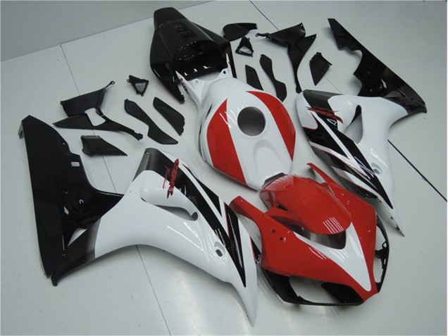 Rosso Bianco Nero ABS Kit Carenatura Honda CBR 1000 RR 2006-2007 Rosso Bianco Nero ABS Kit Carenatura Honda CBR 1000 RR 2006-2007