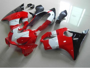 Rosso Bianco Nero Carene Honda CBR 600 F4i 2004-2007