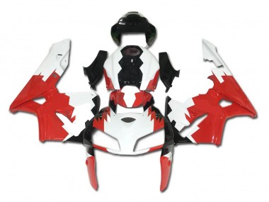 Rosso Bianco Nero Carene & Plastica Honda CBR 600 RR 2005-2006