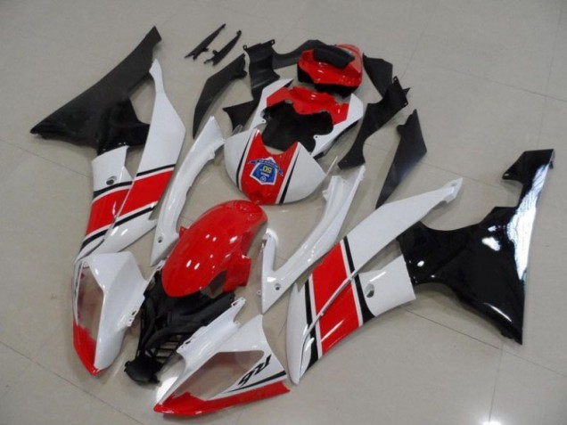 Rosso Bianco Nero Carrozzeria & Carena Yamaha R6 2008-2016 Rosso Bianco Nero Carrozzeria & Carena Yamaha R6 2008-2016