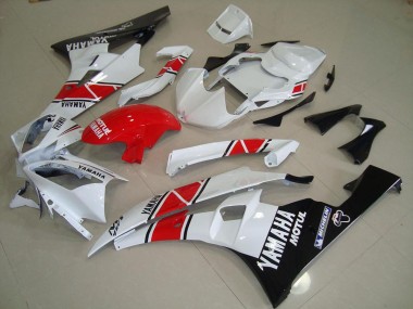 Rosso Bianco Nero Kits Carene Yamaha R6 2006-2007