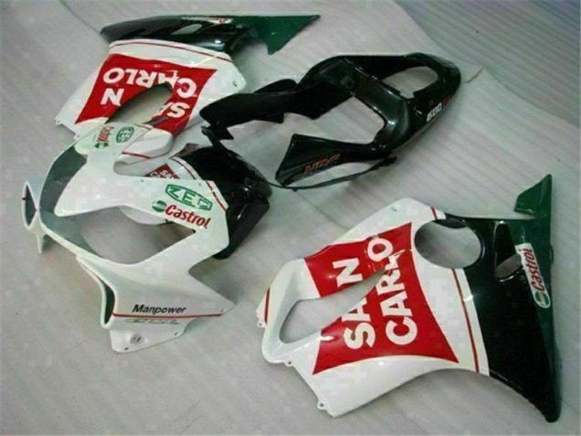 Rosso Bianco Nero San Carlo Carene Honda CBR 600 F4i 2001-2003 Rosso Bianco Nero San Carlo Carene Honda CBR 600 F4i 2001-2003
