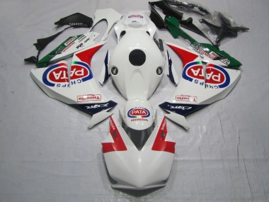 Rosso Bianco PATA Carene & Plastica Honda CBR 1000 RR 2012-2016