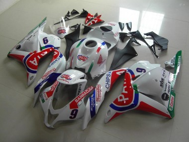 Rosso Bianco Pata Carene Honda CBR 600 RR 2009-2012