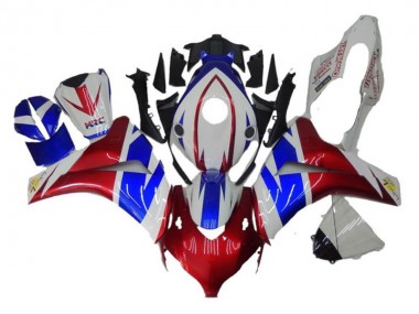 Rosso Blu Bianco Carene Honda CBR 1000 RR 2008-2011