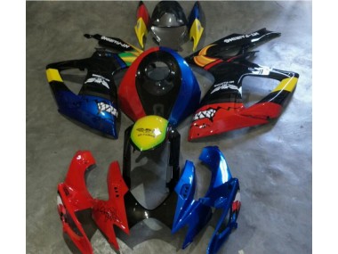 Rosso Blu Carene Suzuki GSXR 600 / 750 K6 2006-2007