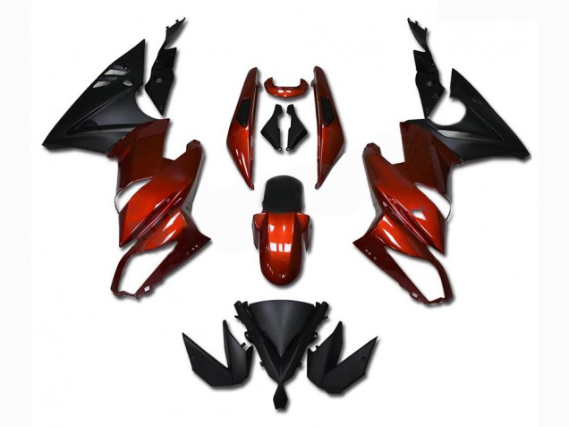 Rosso Carene Kawasaki EX650 2009-2011 Rosso Carene Kawasaki EX650 2009-2011