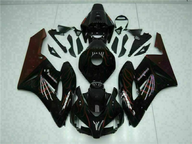 Rosso Fiamma Carene Honda CBR 1000 RR 2004-2005 Rosso Fiamma Carene Honda CBR 1000 RR 2004-2005