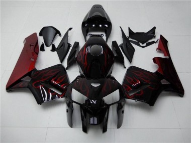 Rosso Fiamma Nero Carene Honda CBR 600 RR 2005-2006